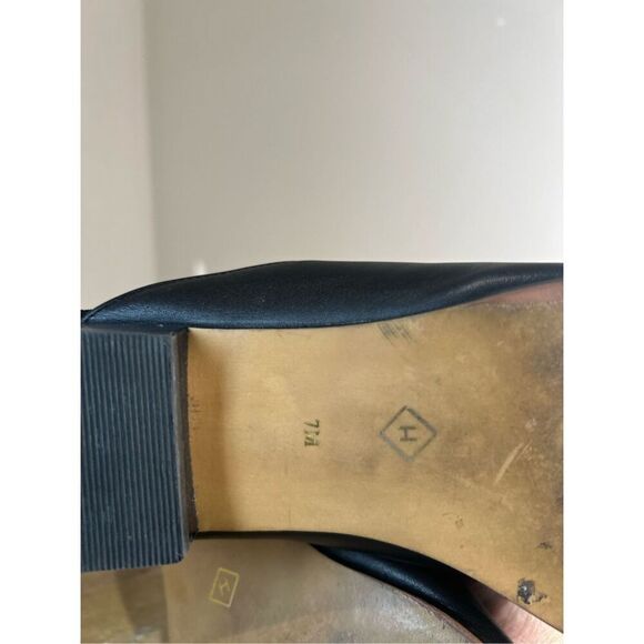 Halogen Velvet/leather loafers - Picture 7 of 7